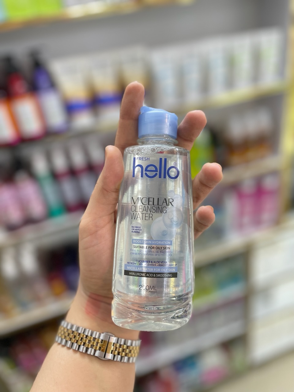 میسلار واتر پوست چرب هلو فرش HELLO FRESH HELLO FRESH OILY SKIN MICELLAR CLEANSER WATER